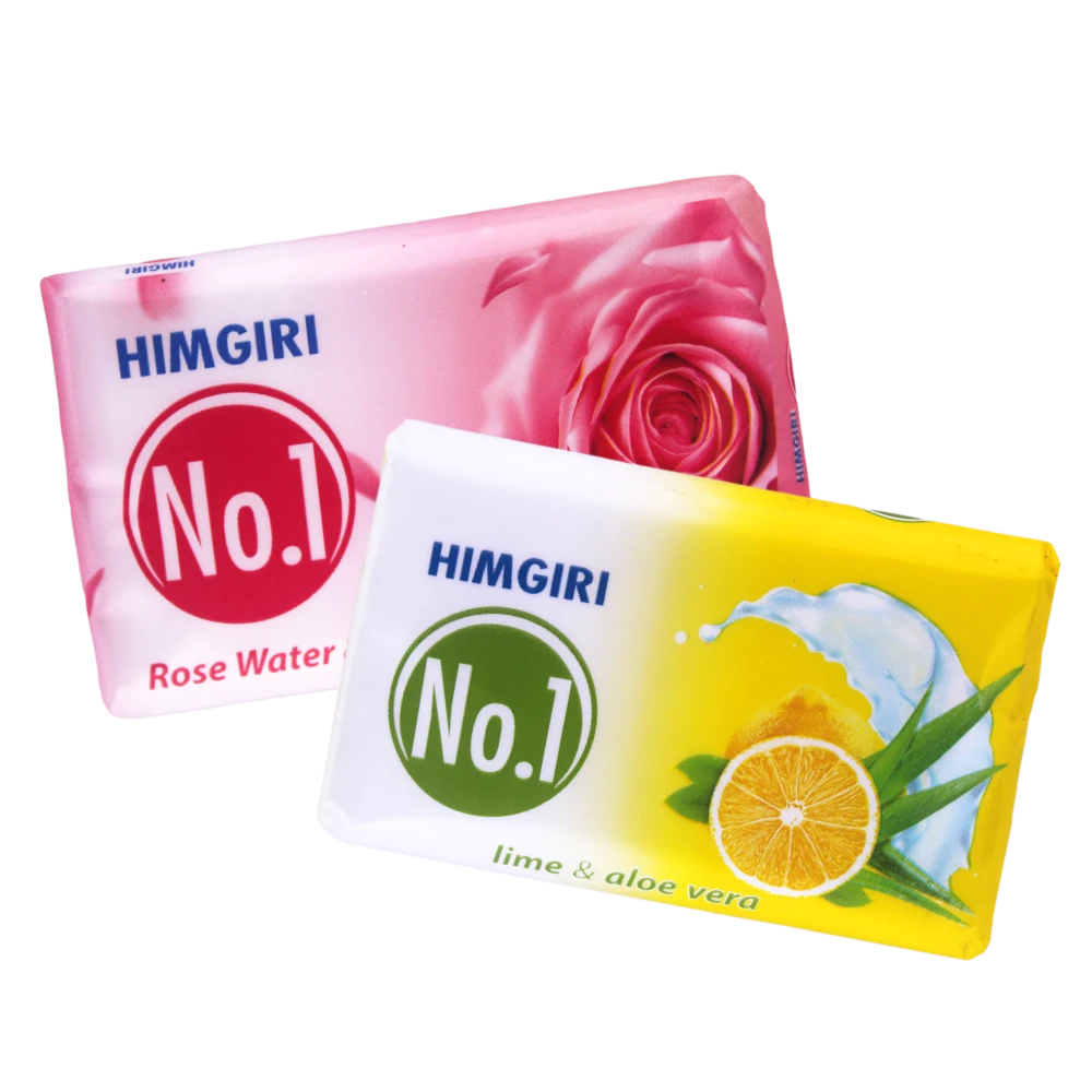Product photo of No.1 Bath Soap - Set of 6pcs ( Rose & Lime Fragrance ) - 50gm/pcs