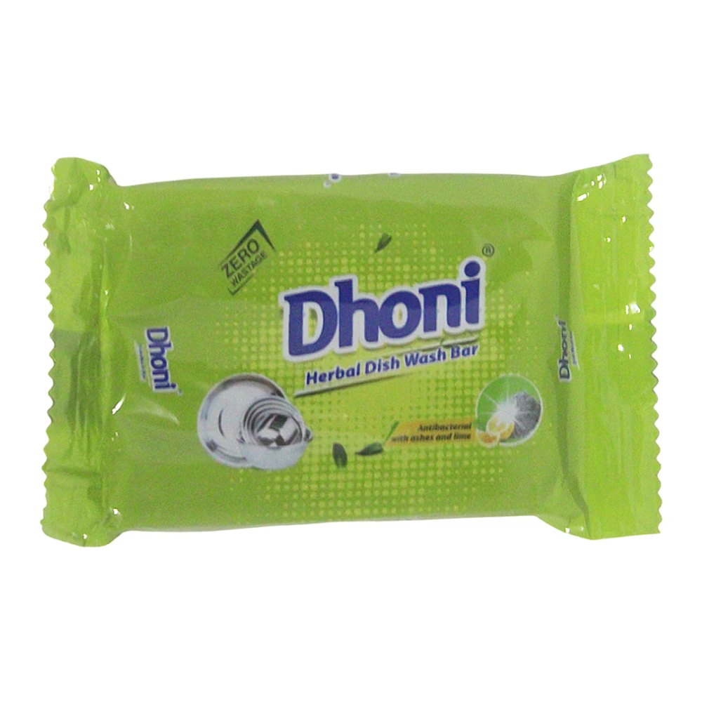 Product photo of Dhoni Combo Pack ( Laundry  Soap 200gm, Powder 700gm, Herbal Dishwash 150gm ) - 18pcs
