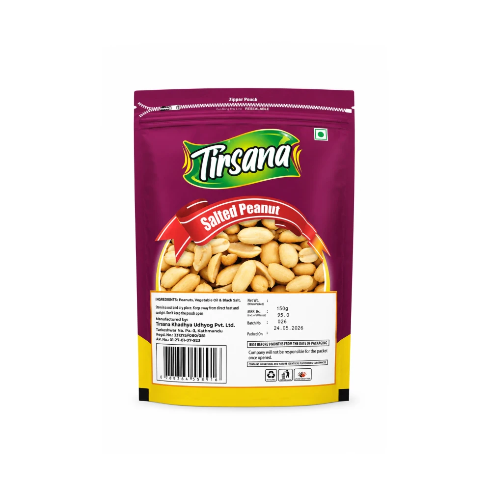 Product photo of Tirsana Peanuts - 150gm